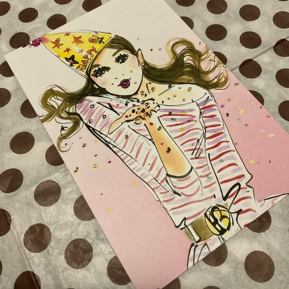 Set of 4 Bendel Girl Notecards with Envelopes - Picture 5 of 8